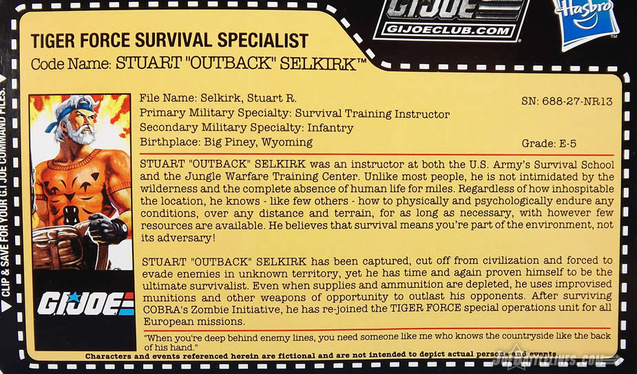 Review of G.I. Joe Tiger Force Outback FSS 4